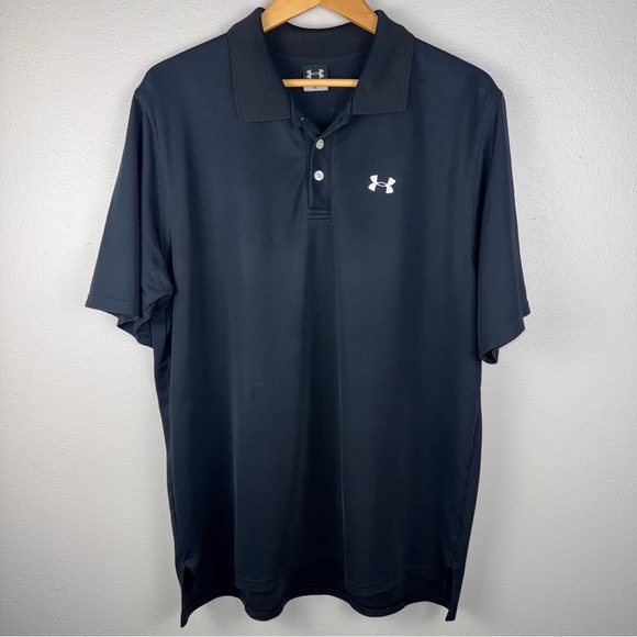 Under Armour Other - Under Armour Men’s XL Black Polo Shirt Golf Athleisure‎ Casual Business